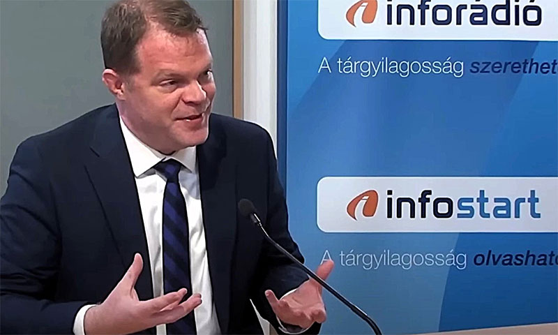 Koltay András az Inforádióban