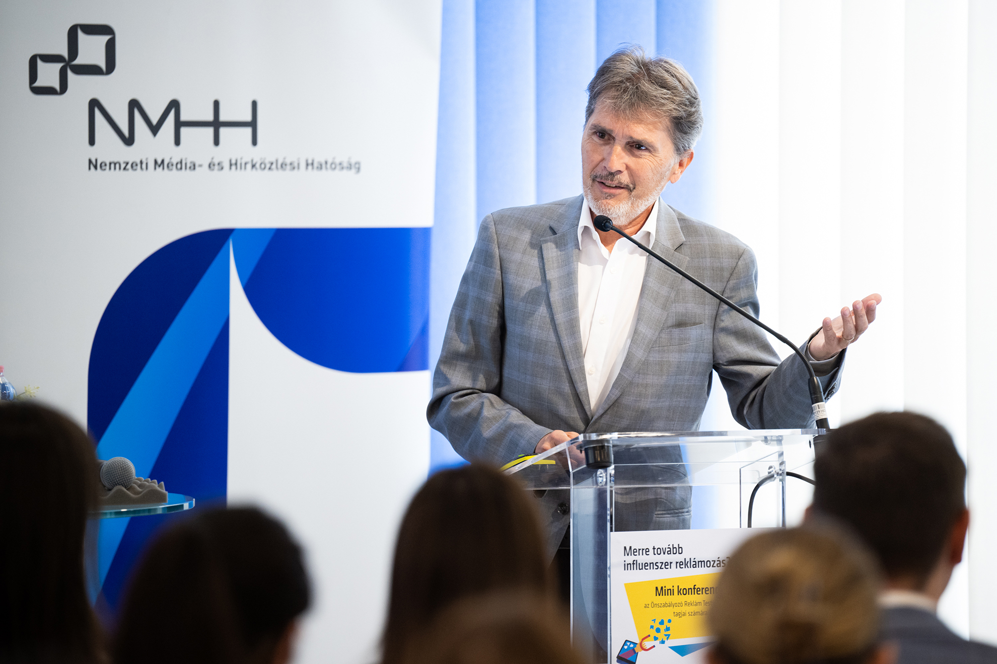 Szabó László Zsolt, az NMHH médiapiaci együttműködési és kutatási igazgatója